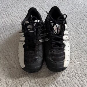 Men’s Adidas Tirand III Black and White Low-Top Sneakers size 11